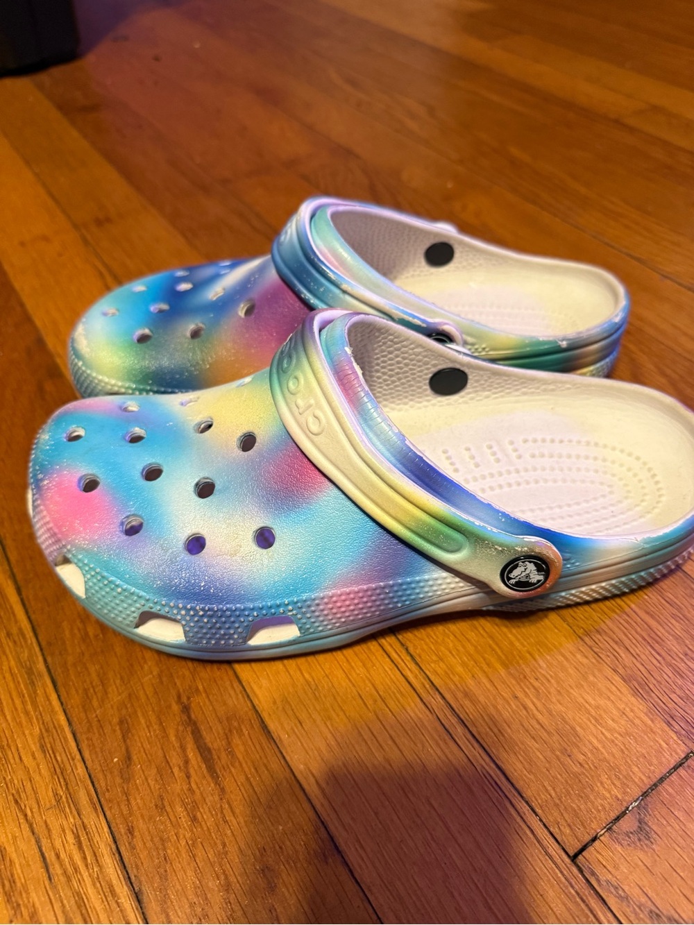 Crocs Kids' Tie-Dye Classic - Rainbow